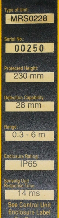 TAPESWITCH MRS0228 14Ms IP65 230MM 0.3-6m