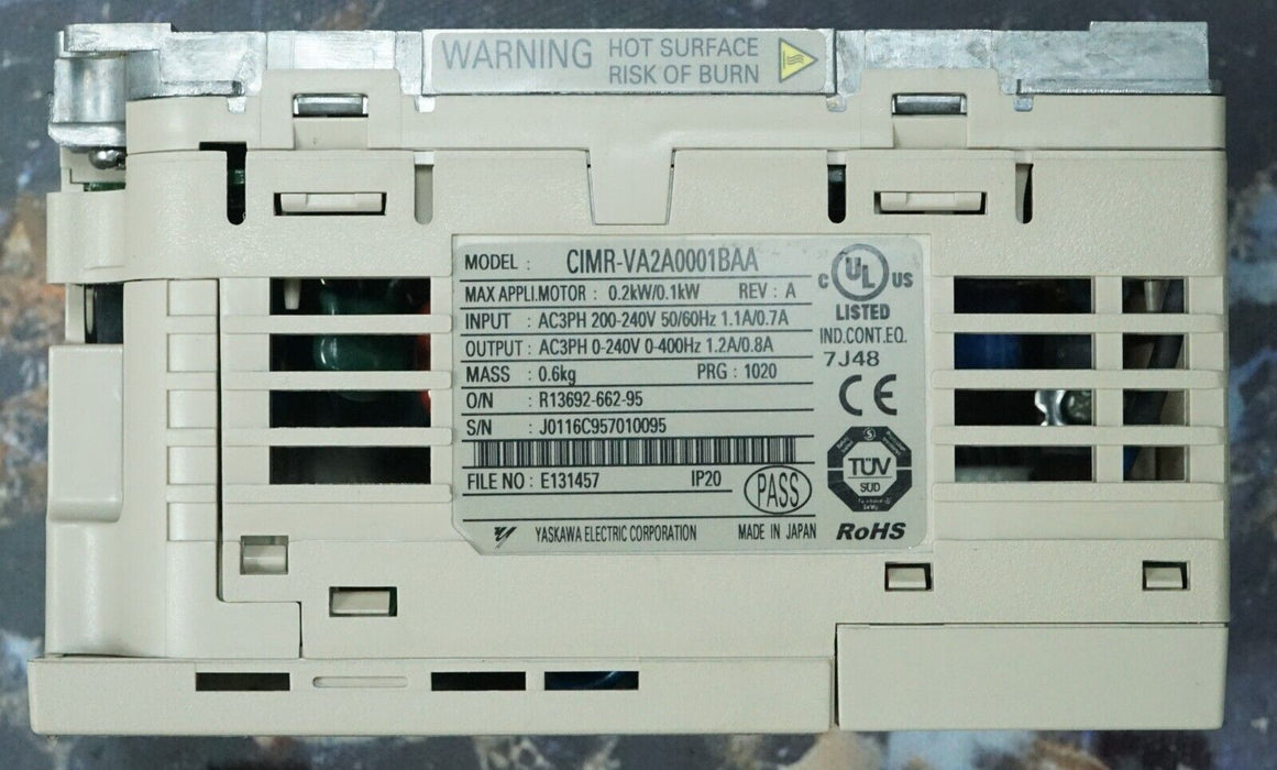 Yaskawa CIMR-VA2A0001BAA V1000 Variable Frequency Drive