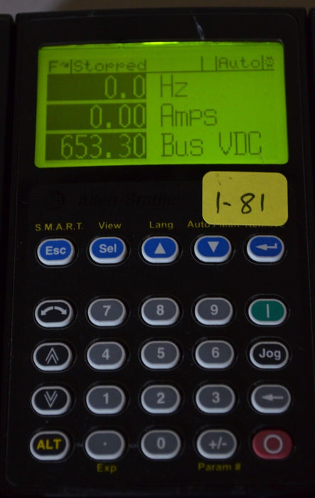 Allen-Bradley 20-HIM-A3 SERIES A Full Numeric HMI Keypad Firmware:5.003  #1-81