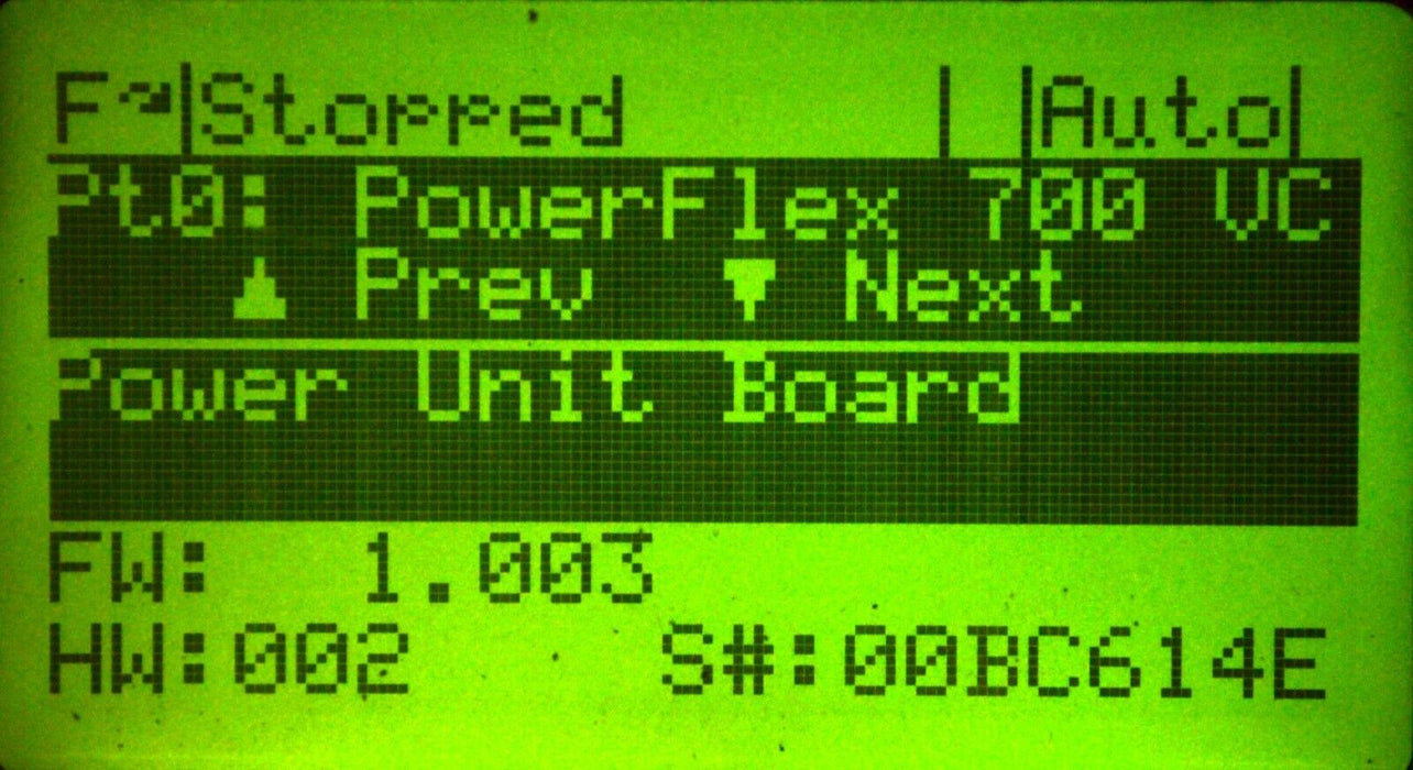 Allen-Bradley PowerFlex700 20BD022A3AYYAND0 15 HP FRN 4.006 w/20-HIM-A3 Keypad