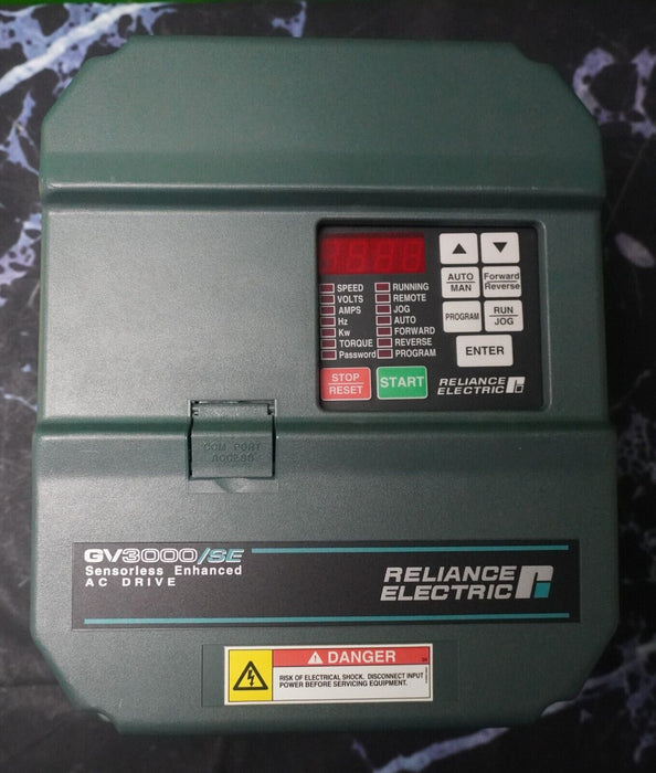 Reliance Electric GV3000/SE 10HP 10V4160 Drive Tested Good FRN:6.03