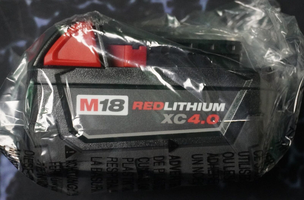 New Milwaukee M18 REDLITHIUM  Extended Capacity Battery XC4.0