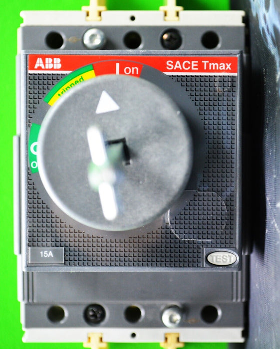 ABB SACE TMAX TMF 15- 500 3 pole Circuit Breaker 15 Amps