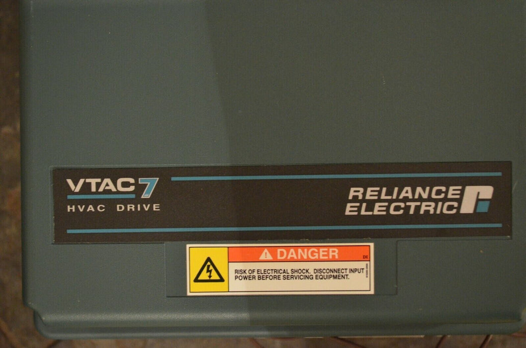 RELIANCE ELECTRIC GV3000 VTAC 7 25 HP 25G4260 AC DRIVE TESTED OK