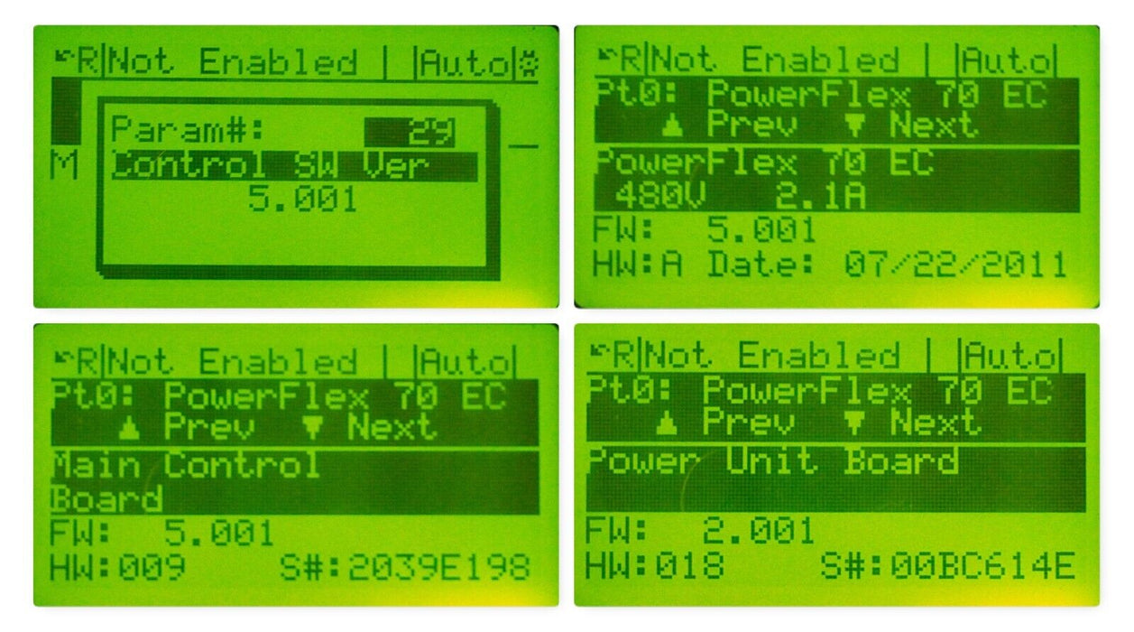 Allen-Bradley 20AD2P1A0AYNNNC0 PowerFlex 70 1HP Series A FRN:5.001 Tested Good