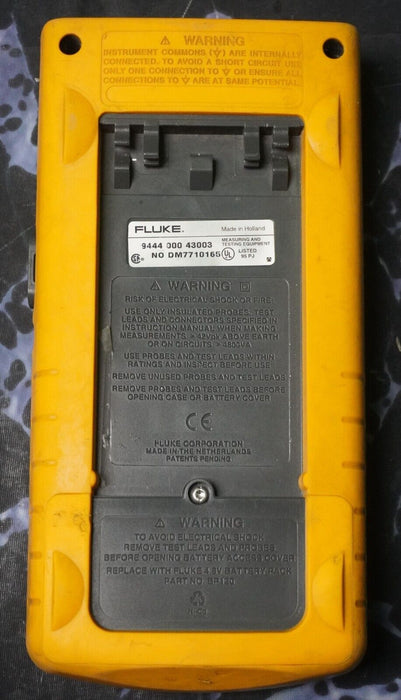 FLUKE 43B HAND HELD Power Quality Analyzer Tested Good