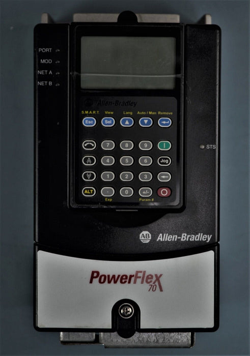 Allen-Bradley PowerFlex 70 2HP 20AD3P4A3AYNNNC0 480 VAC Tested FRN: 4.001