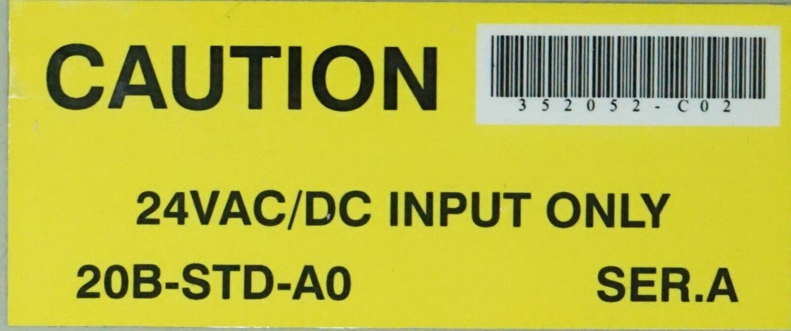 Allen-Bradley 20B-STD-A0 PowerFlex 700 STD Cassette 24 VDC Version:3.002 SER.A