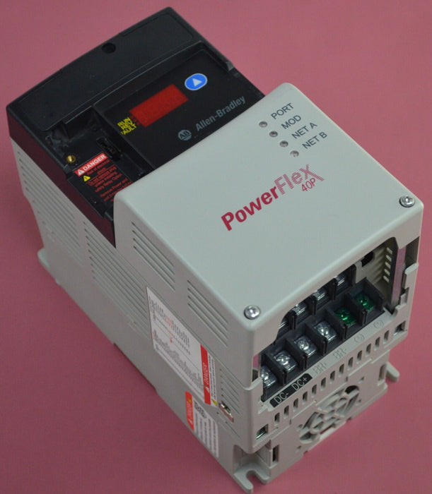 Low Hours 2019 Allen Bradley 22D-D2P3N104 PowerFlex40 Firmware 3.01 Series A