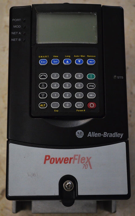 Allen-Bradley PowerFlex 70 1 HP 20AD2P1A0AYNNNNN 480VAC FRN: 2.005 Tested Good