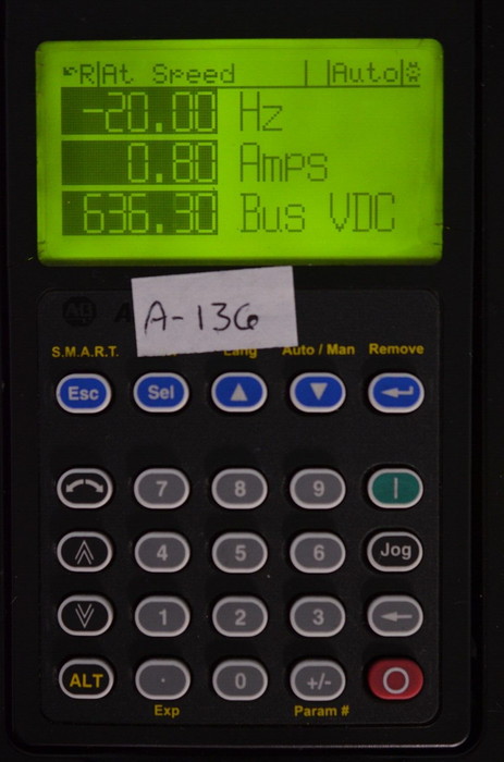 Allen-Bradley 20-HIM-A3 SERIES A Full Numeric HMI Keypad Firmware 3.005  #A-136