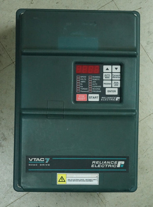 Reliance Electric GV3000 25 HP 25G4260 AC Drive Inverter Tested Good FRN:6.06