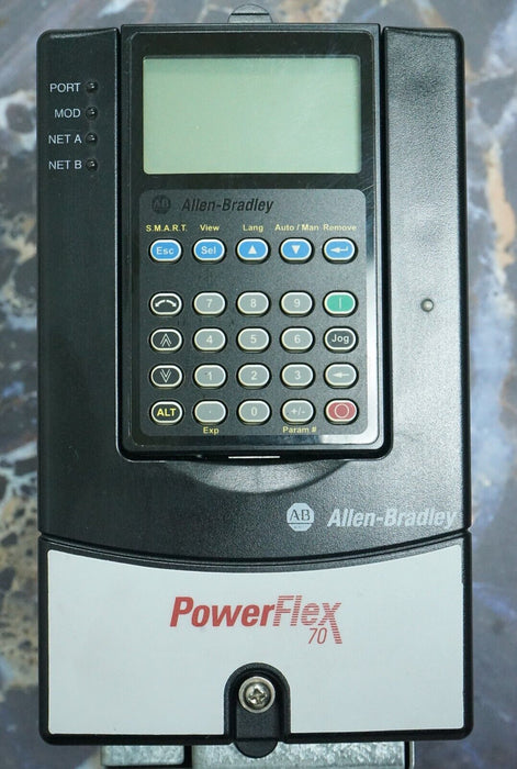 Allen-Bradley PowerFlex 70 20AD2P1A3AYNNNC0 Ser. A 1HP FRN 5.001