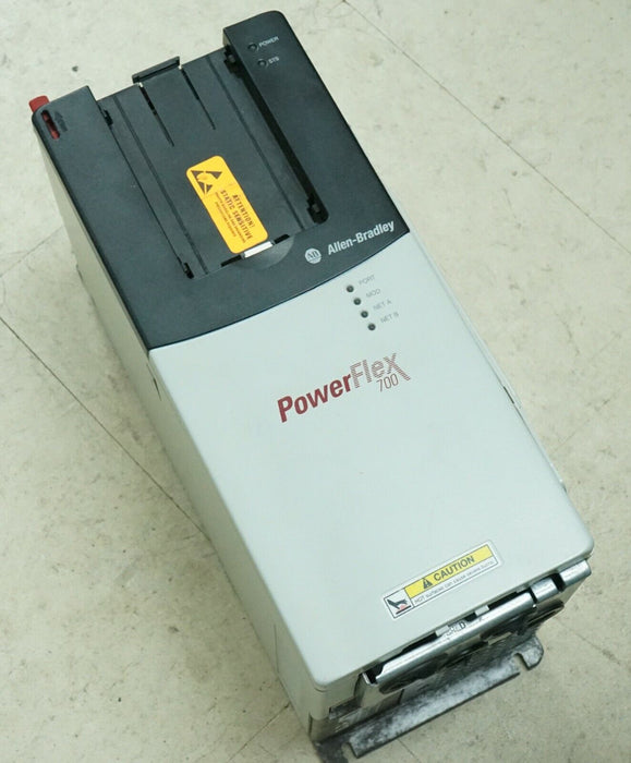 Low Hr Allen-Bradley PowerFlex 700 10HP 20BD014A0AYNANC0 480 VAC FRN:10.001