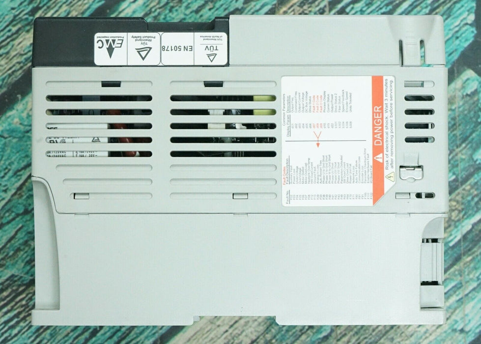 Zero Hours 22D-D4P0N104 Allen Bradley PowerFlex 40P Drive 2 HP Series A FRN:2.01