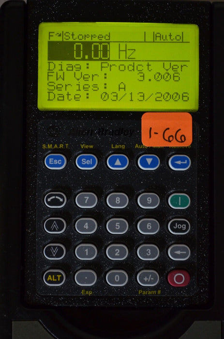 Allen-Bradley 20-HIM-A3 SERIES A Full Numeric HMI Keypad Firmware 3.006   #1-66