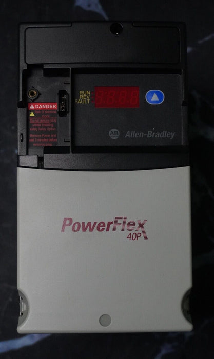 Allen-Bradley 22D-D4P0N104 PowerFlex 40P Drive 2HP Series A Tested FRN:2.01