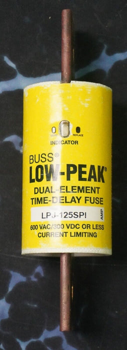 Bussmann LPJ-125SPI Low-Peak dual-element Time-Delay Current Limiting Class J