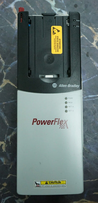 Allen Bradley PowerFlex 700 7.5HP 20BD011A0AYYAED0 480VAC Tested FRN:8.002