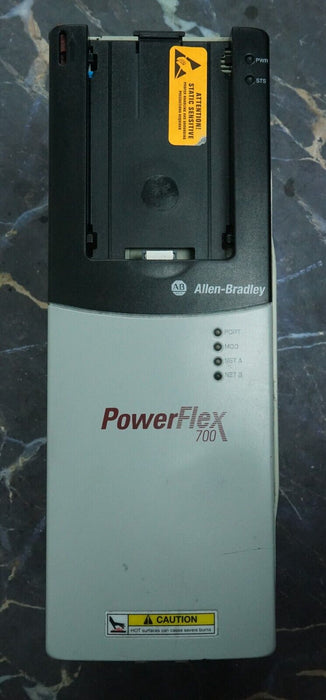 Allen-Bradley PowerFlex 700 2 HP 20BD3P4A0AYNACB0 480 VAC Series A FRN:3.002