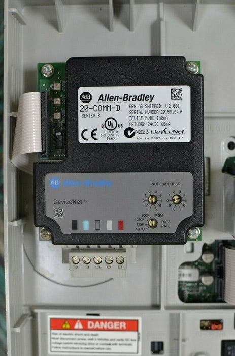 Allen-Bradley PowerFlex 70 - 20AD011A3AYNADC0 VFD -  7.5 HP, 480 VAC, 3 PH