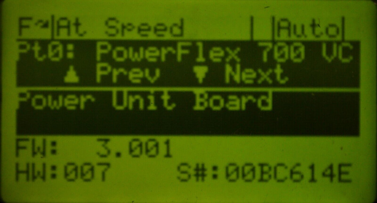 Allen Bradley PowerFlex 700 50HP 20BD065A3AYNAND0 Series B FRN:4.003 Tested Good