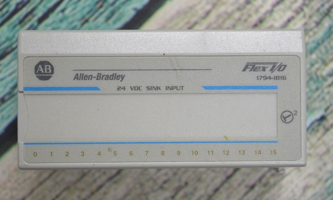 Allen-Bradley 1794-IB16 Series A 24 VDC Source Input Tested Good No Ledger