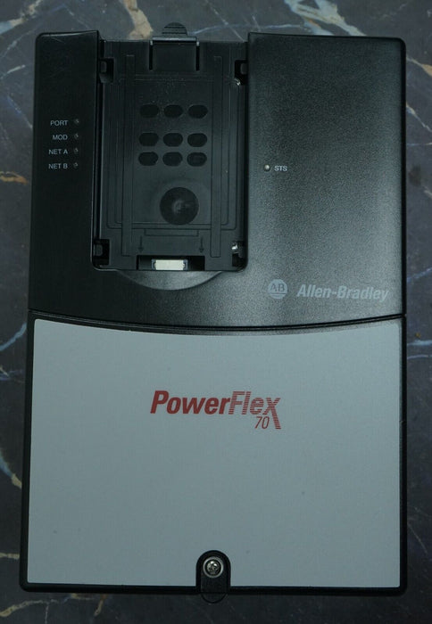 Low Hr Allen Bradley PowerFlex 70 7.5HP 20AD011A0AYYANC0 480VAC Tested FRN:5.001