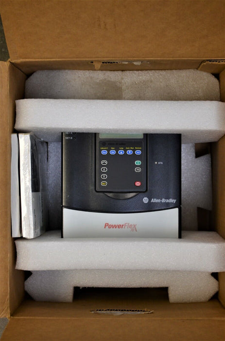 New In Box Allen-Bradley 20AD3P4A2AYNADNN PowerFlex 70  2 HP, 480 VAC, AC Drive