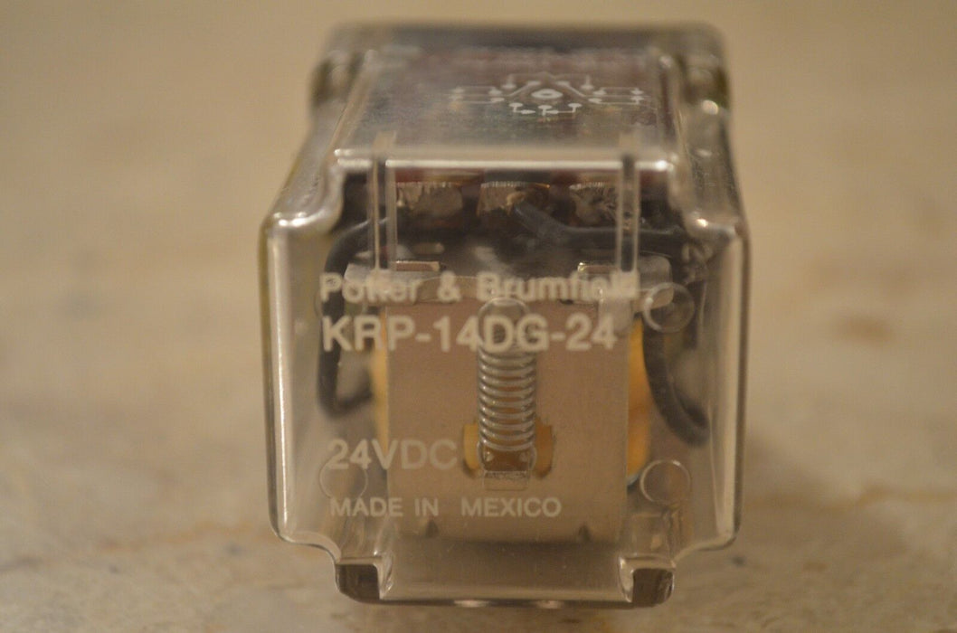 Potter & Brumfield KRP-14DG-24 Relay 10A 24VDC (Lot of 5)