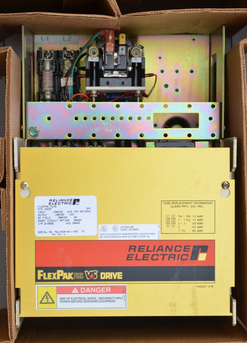 NEW Reliance Electric 14C57 DC Drive FlexPak Plus 3HP 230VAC Input