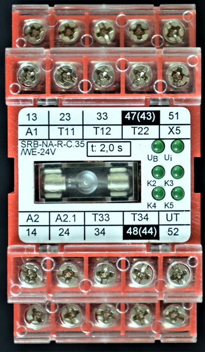 Schaltelemente  SRB-NA-R-C.35/WE-24V Safety Relay 2A, 24V Schmersal