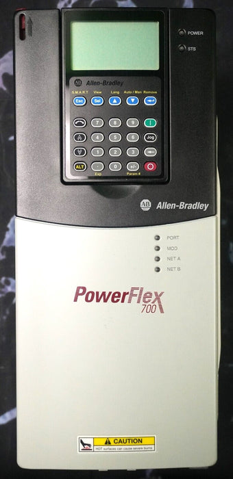 Allen-Bradley PowerFlex 700 20BD022A3AYNAND0 15 HP FRN 4.010 w/20-HIM-A3 Keypad