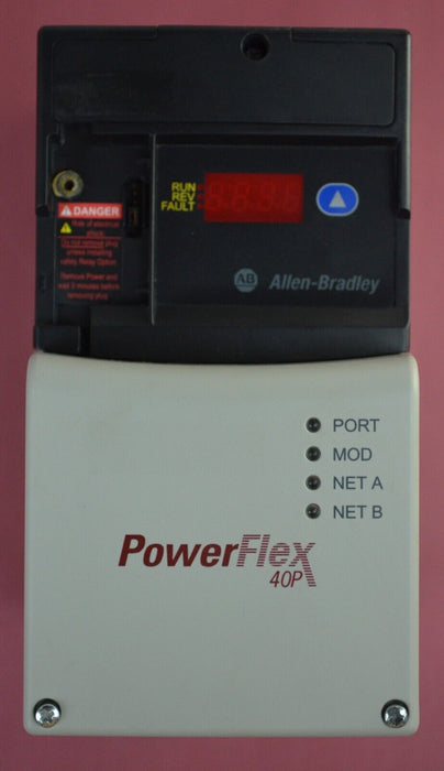 Low Hours 2017 Allen Bradley 22D-D2P3N104 PowerFlex40 Firmware 2.01 Series A