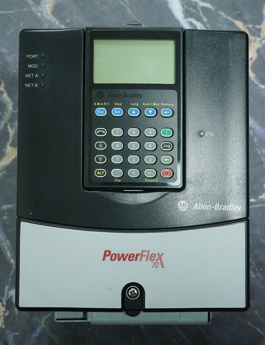 Allen-Bradley PowerFlex 70 3HP 20AD5P0A3AYNANC0 480V 3.003 Tested Good