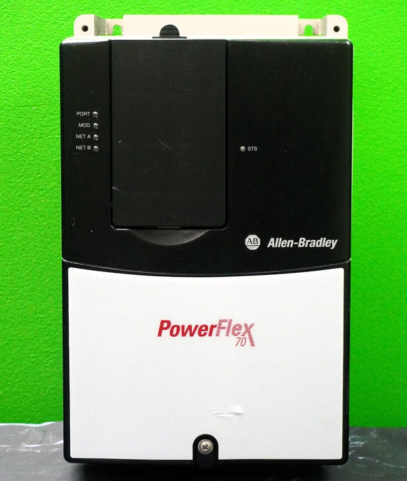 Zero Hours Allen-Bradley PowerFlex 70 10 HP 20AD014A0AYNANNN 480 VAC FRN: 2.009