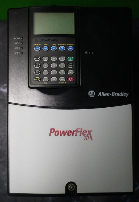 Allen-Bradley PowerFlex 70 5HP 20AB015A3AYNANG0 240VAC FRN:5.001