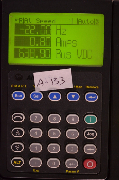 Allen-Bradley 20-HIM-A3 SERIES A Full Numeric HMI Keypad Firmware 3.004  #A-133