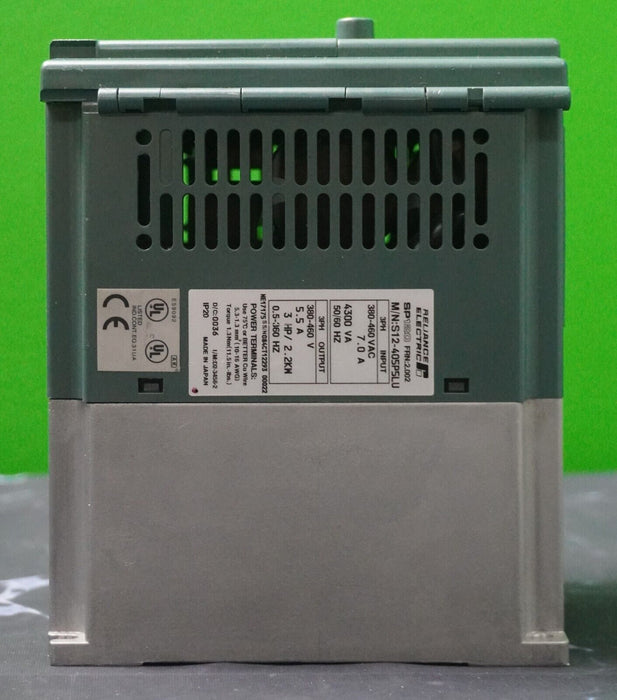 Parts Reliance Electric S12-405P5LU SP120 AC Drive , 3HP