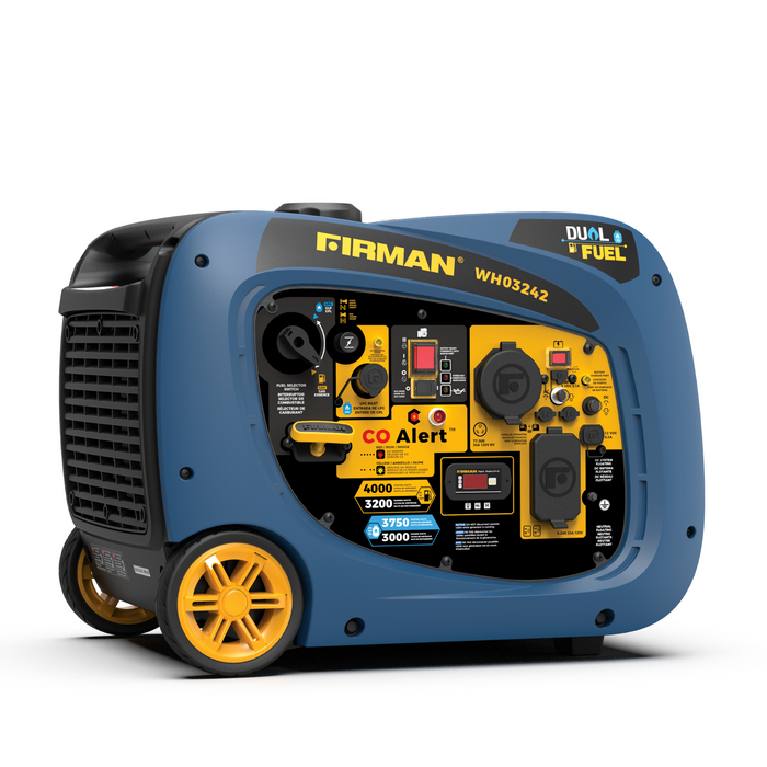 FIRMAN WH03242F 4000W Electric Start Dual Fuel Inverter Generator Refurb