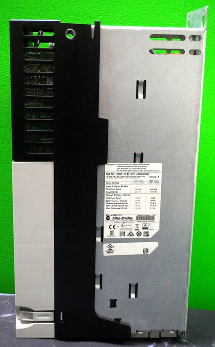 Allen-Bradley 20G11RD3P4JA0NNNNN PowerFlex 755 VFD 2 HP Series A FRN: 7.001