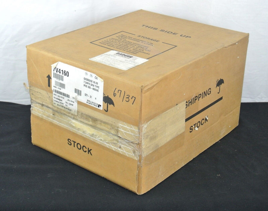 NEW Reliance Electric GV3000 /SE 7.5 HP 7V4160 Firmware 6.09 AC Drive - WITH BOX