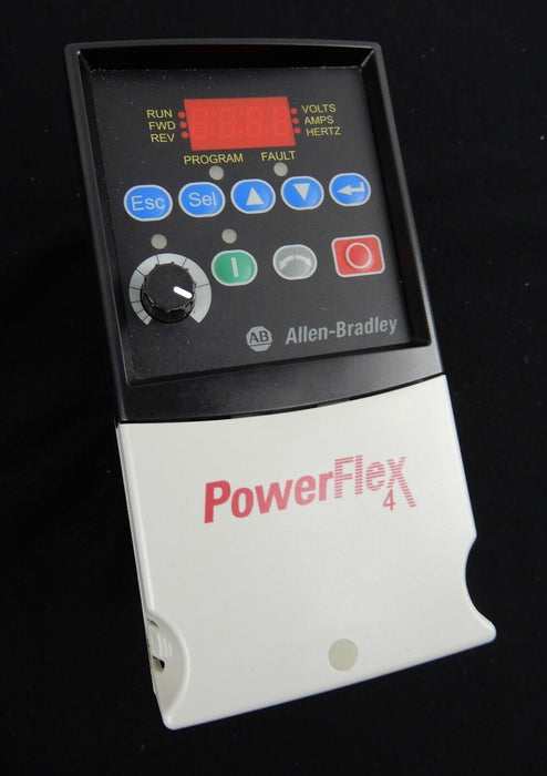 2010 Allen Bradley PowerFlex 4 1/2HP 22A-D1P4N104 Series A Tested Good FRN: 5.01