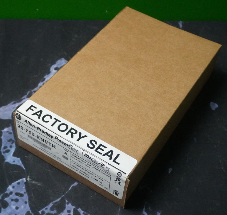 New Allen-Bradley 20-750-ENETR Series A PowerFlex 750 Dual-Port Ethernet V.1.002