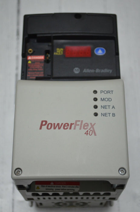 Allen Bradley PowerFlex 40P 22D-D4P0N104 Drive 2 HP Series A Tested Good