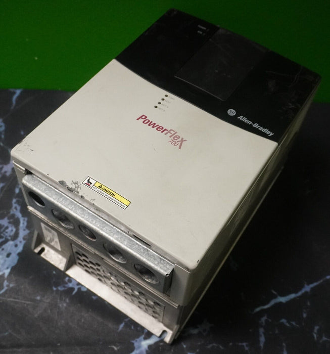 Allen-Bradley PowerFlex 700 25HP 20BD034A0AYNAND0 480VAC Tested Good  FRN:4.006