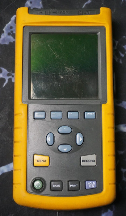 FLUKE 43B HAND HELD Power Quality Analyzer Tested Good