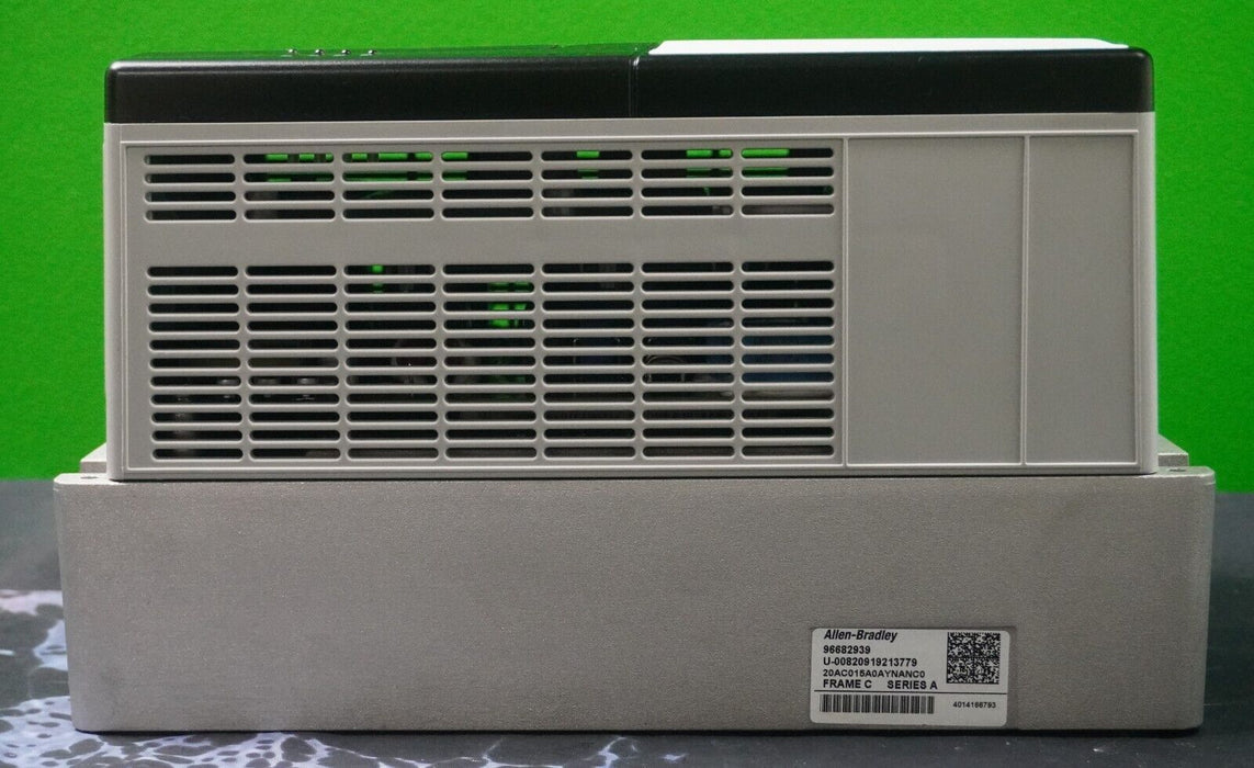 Low Hr Allen-Bradley Powerflex 70 20AC015A0AYNANC0 Series A 10HP FRN:5.001