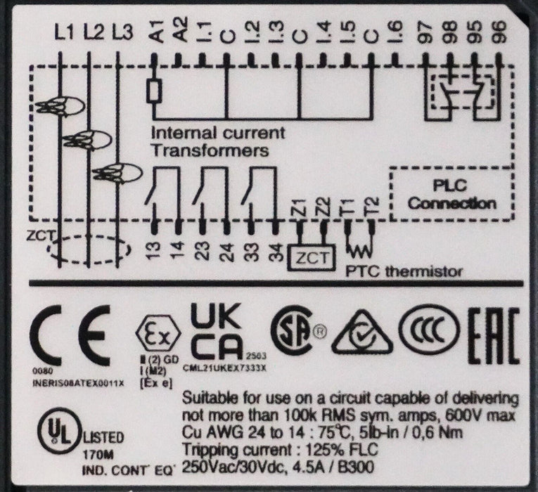 SQUARE D SIZE 1 8736SC08H626X2222 REVERSING CONTACTOR W/SCHNEIDER ELEC LTMR27EFM