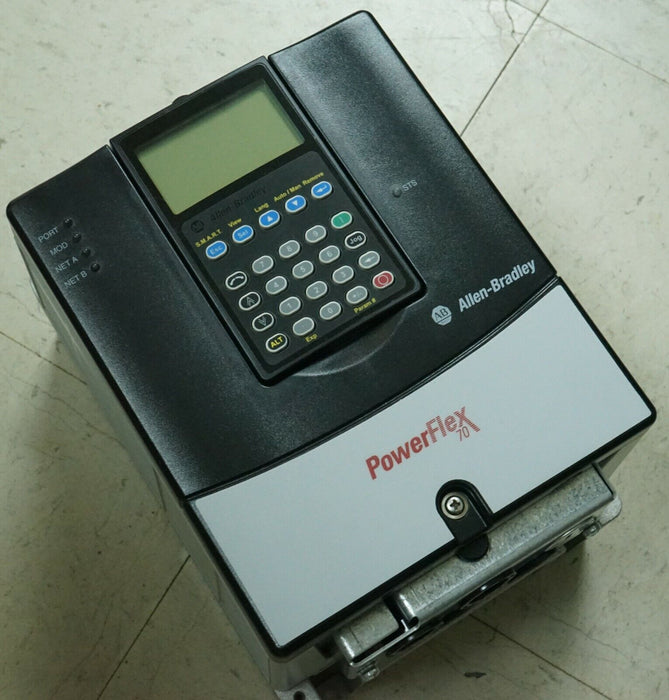 Allen-Bradley PowerFlex 70 1HP 20AD2P1A3AYYAEC0 Drive 480VAC FRN:5.001